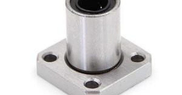 2x LMK8UU 8mm Square Flange Linear Bearing - 8x15x24mm Ball Bushing