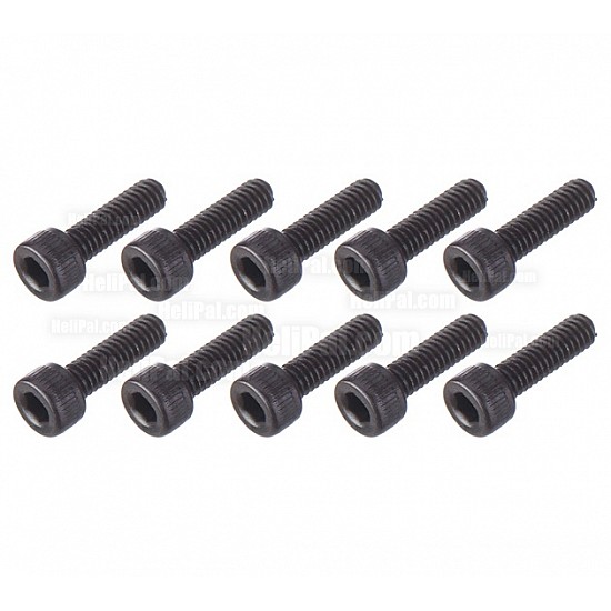 M2.5 X 6MM Socket Head Cap (Allen) Screws (Pack of 10 Screws) - Multirotor