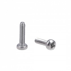 M3x12mm Pan Philips Head Screw - 10pcs