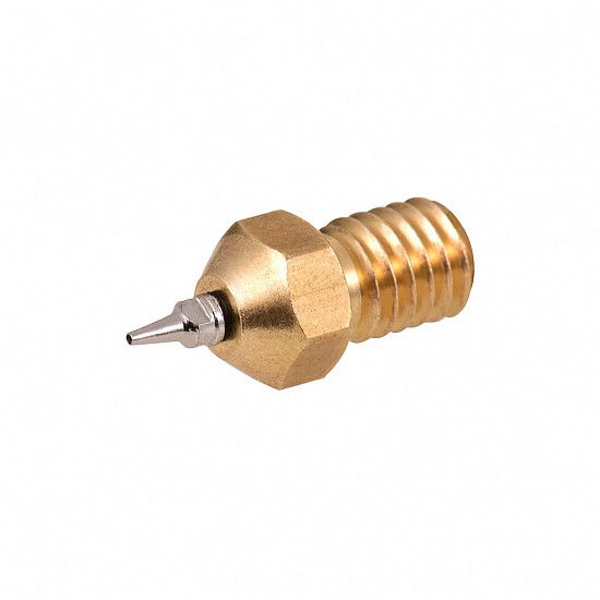 M6 Threaded Brass Nozzle for 3D Printer of 0.2mm M6 Threaded Brass Nozzle for 3D Printer of 0.2mm