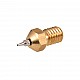M6 Threaded Brass Nozzle for 3D Printer of 0.2mm M6 Threaded Brass Nozzle for 3D Printer of 0.2mm