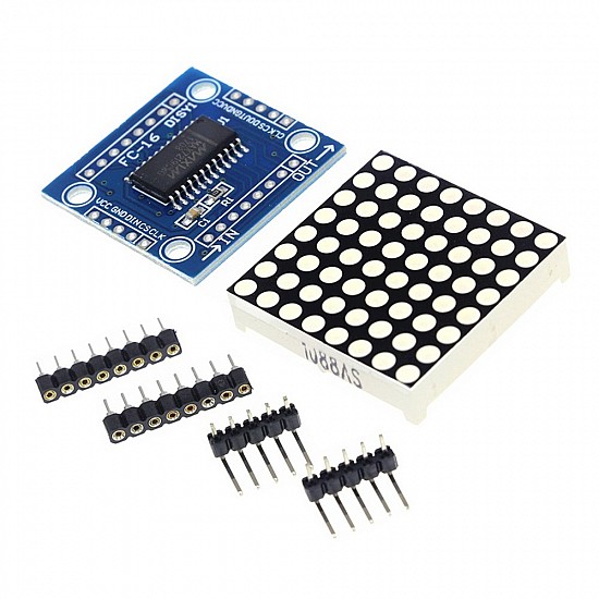 MAX7219 8X8 Dot LED Matrix Display Module MAX7219 8X8 Dot LED Matrix Display Module