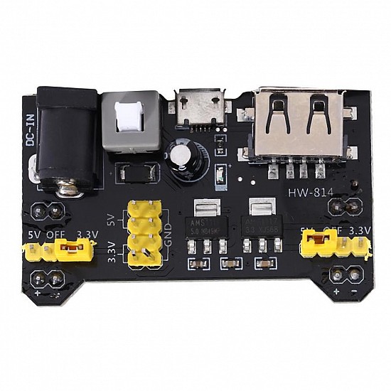 MB102 Breadboard USB/Micro Power Supply Module Dual USB Input Board