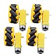 Mecanum Wheel 60mm for TT Motor l 2pcs Mecanum Wheel 60mm for TT Motor l 2pcs