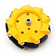 Mecanum Wheel 80mm for TT Motor l 2pcs Mecanum Wheel 80mm for TT Motor l 2pcs