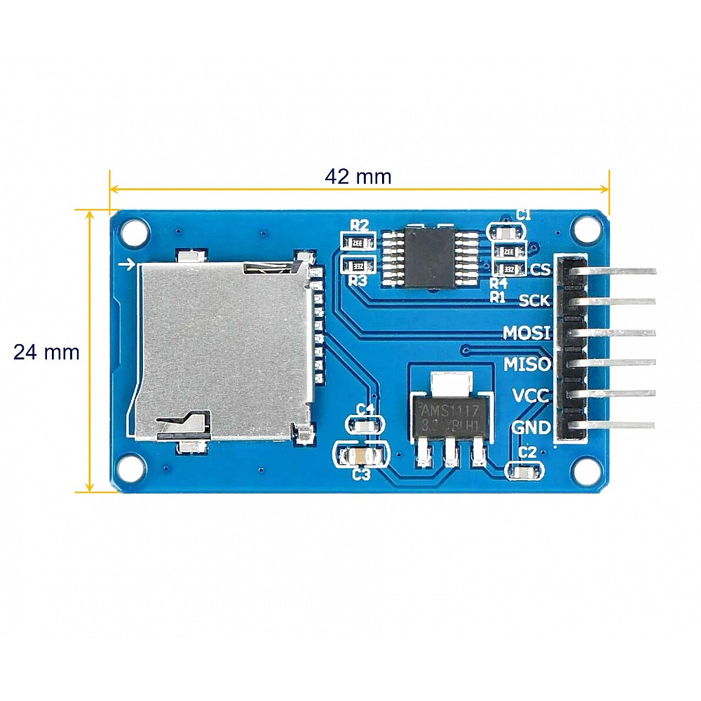 Micro SD card reader Module For Arduino