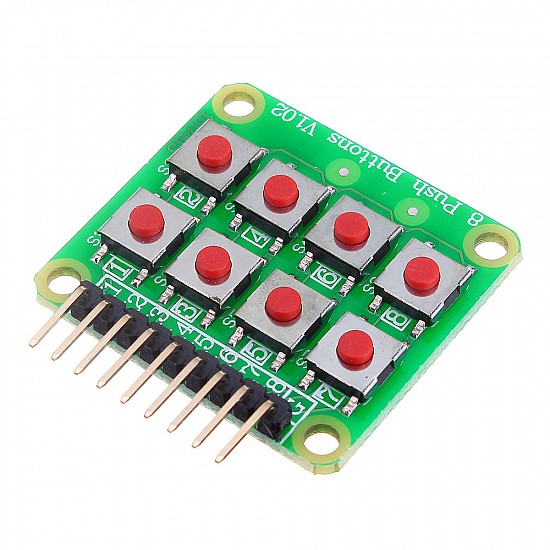 Micro Switch 2x4 Matrix Keyboard 8-bit Keyboard Module Micro Switch 2x4 Matrix Keyboard 8-bit Keyboard Module