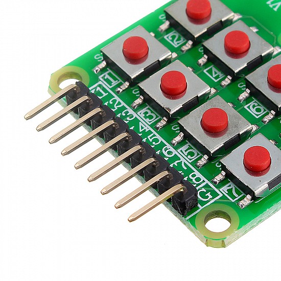 Micro Switch 2x4 Matrix Keyboard 8-bit Keyboard Module Micro Switch 2x4 Matrix Keyboard 8-bit Keyboard Module