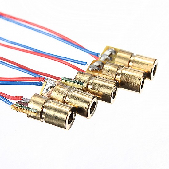 Mini 650nm 6mm 5mW Laser Dot Diode Module