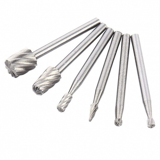 Mini Carving Drill Bit Set 6pcs