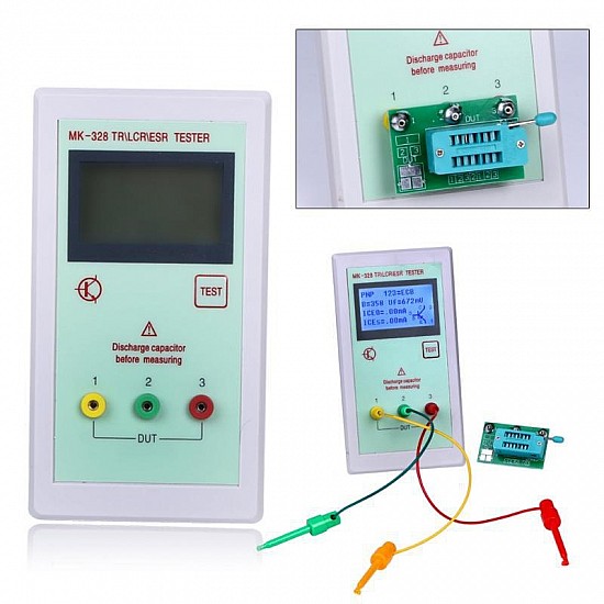 MK-328 TR LCR ESR Inductance Capacitance Resistance Tester MK-328 TR LCR ESR Inductance Capacitance Resistance Tester