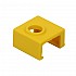 MK8 Aluminum Block Silicone Protective Cover for 3D Printer Yellow