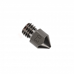 MK8 Hardened Steel 0.3mm Nozzle for 1.75mm Filament