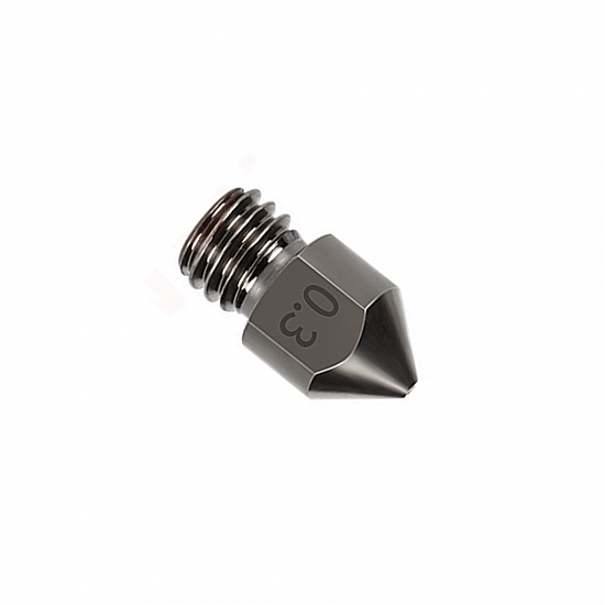 MK8 Hardened Steel 0.3mm Nozzle for 1.75mm Filament