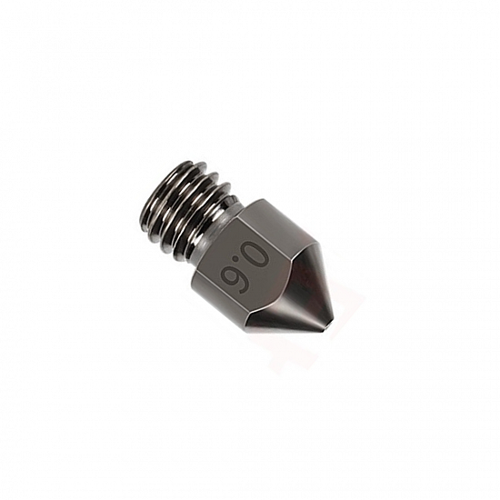 MK8 Hardened Steel 0.6mm Nozzle for 1.75mm Filament
