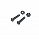 N20 Gear Motor Bracket Black