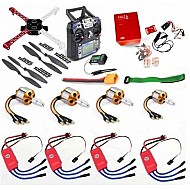 Quadcopter Drone Combo with NAZA M-Lite Kit (Motor + ESC + Propeller + Flight Controller + Frame + TX-RX + Power module + Belt)