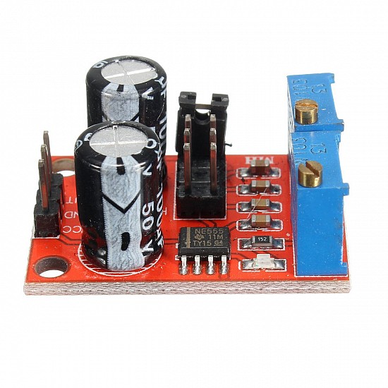 NE555 Frequency Adjustable Pulse/Square Generator Module