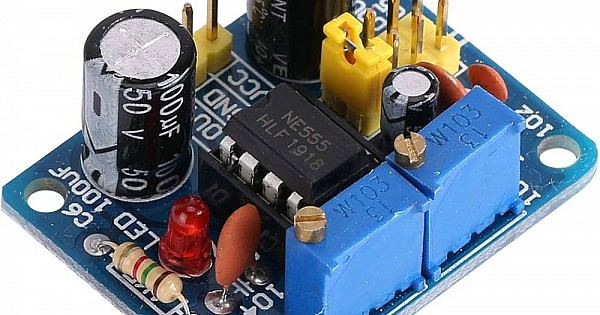 NE555 Pulse Module Frequency Duty Cycle Adjustable Square Wave ...