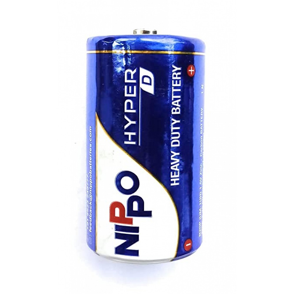 Nippo Hyper R20P (UM1UH) 1.5V ZincCarbon Battery Heavy Duty Battery