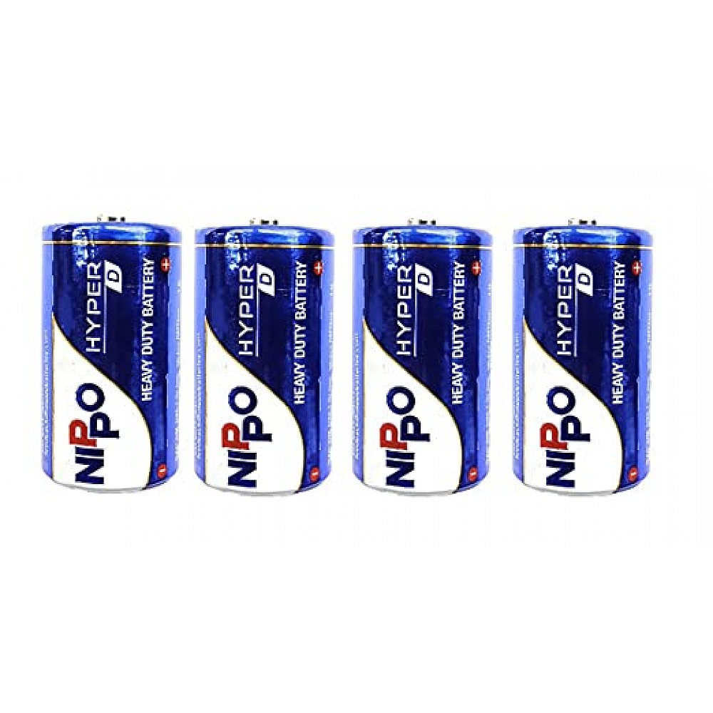 Nippo Hyper R20P (UM1UH) 1.5V ZincCarbon Battery Heavy Duty Battery