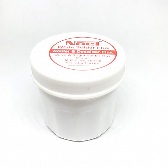 Noel White Soldering Flux Paste -50gm Noel White Soldering Flux Paste -50gm