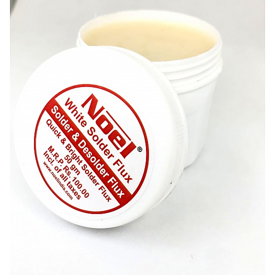 Noel White Soldering Flux Paste -50gm Noel White Soldering Flux Paste -50gm