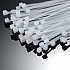 350 mm X 3.6 mm Nylon Flexible White 100pcs Straps Cable Tie