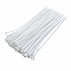 Nylon Flexible White 100pcs Straps 100 mm X 2.5 mm Cable Tie