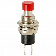 PBS-110 Push Button Switch Press Through - Red
