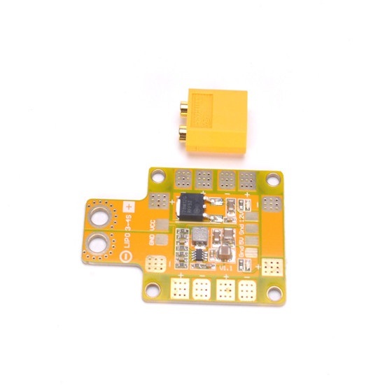 PDB-XT60 With BEC 5V & 12V for GEPRC Leopard LX5 220 PDB-XT60 With BEC 5V & 12V for GEPRC Leopard LX5 220