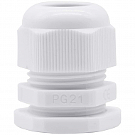 PG21 Waterproof IP68 Nylon Plastic Cable Gland Connector 