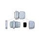PG21 Waterproof IP68 Nylon Plastic Cable Gland Connector