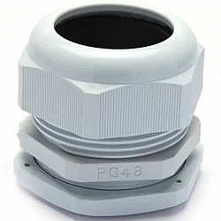 PG48 Waterproof IP68 Nylon Plastic Cable Gland Connector 