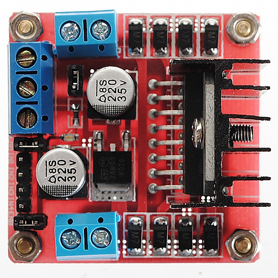 L298N Motor Driver Module For Arduino - Stepper Motor and Drivers - Motor and Driver