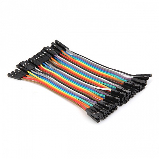 20cm Female To Female Jumper Cable Wire For Arduino - 10pcs - Other - Arduino