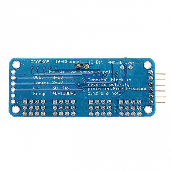 16 Channel PWM Servo Motor Driver I2C Module - Sensor - Arduino