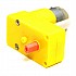 300RPM DC 3-12V L-Shape  BO Gear Motor One side Shaft For Arduino Smart Car