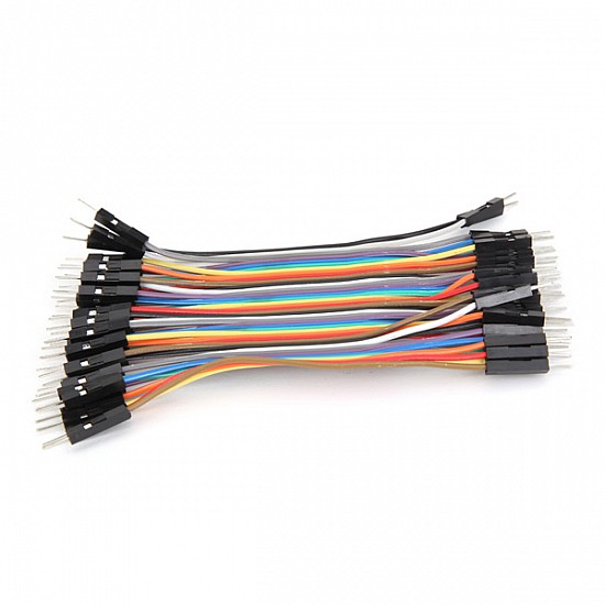 20cm Male To Male Jumper Cable Wire For Arduino - 10pcs - Other - Arduino