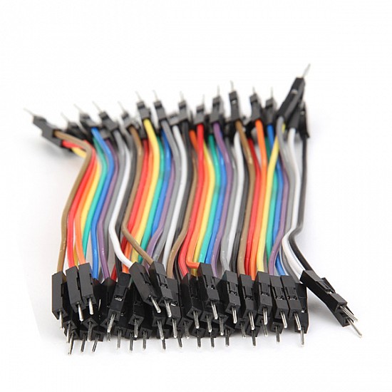 20cm Male To Male Jumper Cable Wire For Arduino - 10pcs - Other - Arduino