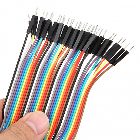 20cm Male To Male Jumper Cable Wire For Arduino - 10pcs - Other - Arduino