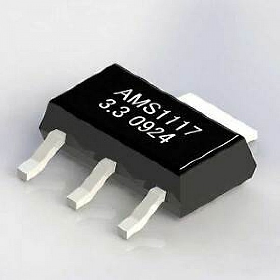 AMS1117 3.3V,1A LDO Voltage Regulator - SOT-223 - ICs - Integrated Circuits & Chips - Core Electronics