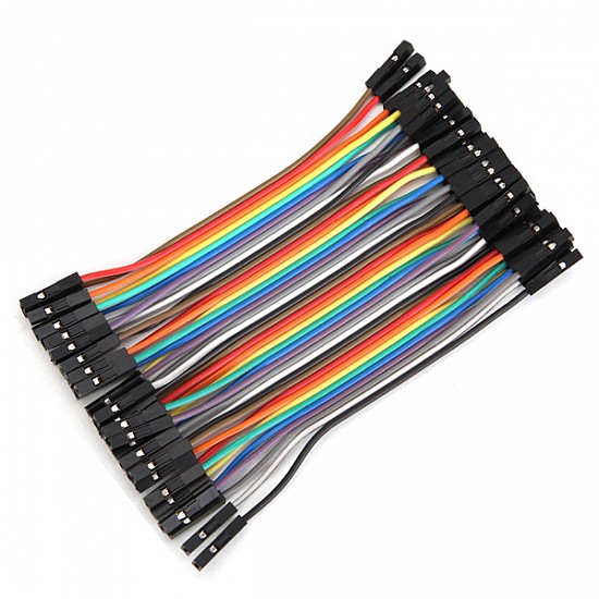 20cm Female To Female Jumper Cable Wire For Arduino - 10pcs - Other - Arduino