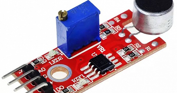 Sound Sensor Detection Module LM393 Chip Electret Microphone For Arduino