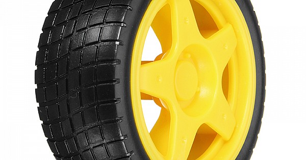 Smart Robot Car Tyres Wheels For Arduino BO Gear Motor Chassis