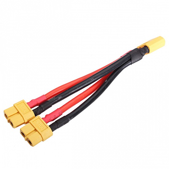 XT60 Connector 2 Female to 1 Males Parallel Connection Cable - Other - Multirotor