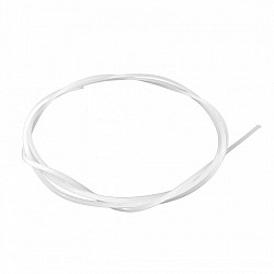 PTFE 2x4mm White Teflon Tube for 1.75mm 3D Printer Filament  - 1 Meter