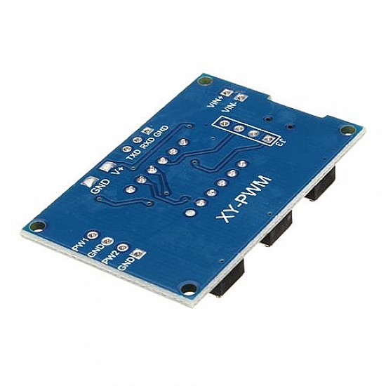 PWM Pulse Frequency and Duty Cycle Adjustable 2 Channel Signal Generator Module for Square and Rectangular Wave