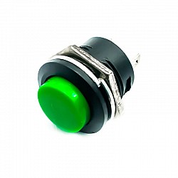 R13-507 16MM Self-reset Button Switch - Green