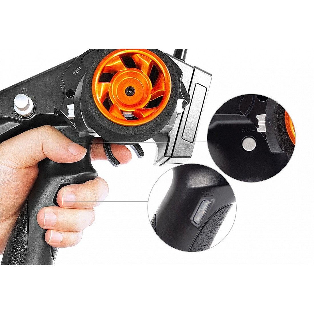 Radiolink RC4GS V3 remote with R6FG 6 Channels Receiver with built in Gyro